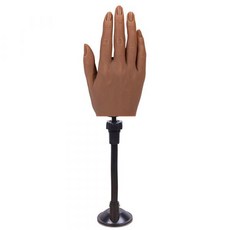 라볼페 구부리는 네일 연습 손 모델 마네킹 9 x 21 cm, 4 오른손