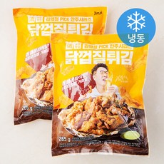 진지 주당맛집 닭껍질튀김(냉동), 265g, 2봉