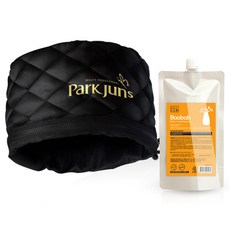 PARKJUN BEAUTY LAB 電動發帽+猴麵包樹護理500ml套組, 發帽 (PGCP-001), 黑色（發帽）