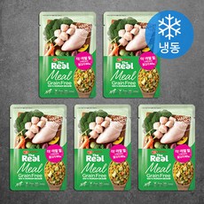 하림더리얼 밀 그레인프리 강아지화식 닭고기 5p, 닭, 60g, 5개