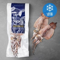 해맑은푸드 국내산 반건조 오징어 5미 (냉동), 400g, 1개
