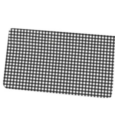 셀레네 체크패턴 데스크매트, 블랙