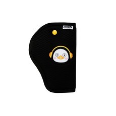 펭수 차량용 안전벨트 가드 일반형, 블랙, 1개 카시트
