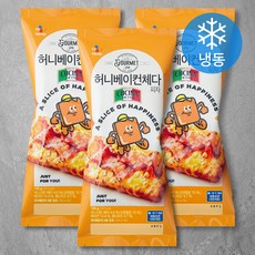 고메 허니베이컨체다 피자 (냉동), 135g, 3개