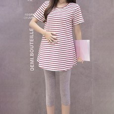 루나글램 임산부 스프라이트 레깅스 투피스 세트 CHS01