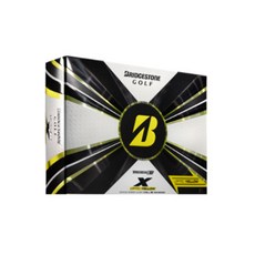 타이거우즈볼 브리지스톤 신형 TOUR-B X 3피스 우레탄 비거리용 골프공 12p 옐로우 1개