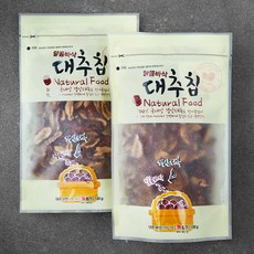 올바른상회 달콤바삭 대추칩, 100g, 2개