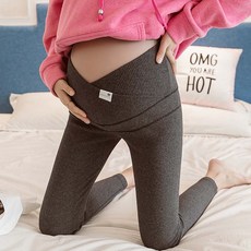 아옴 골지 면 임산부용 레깅스