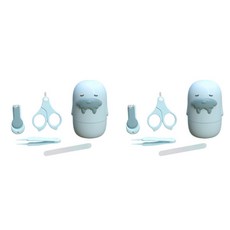 아필코 유아용 물개 손톱깎이 세트, 블루, 2세트