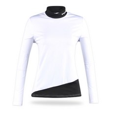 미우스포츠 여성용 골프 냉감 아이스 긴팔 하이넥 티셔츠 MW1S601
