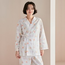 북유럽풍 파자마 상하의 세트