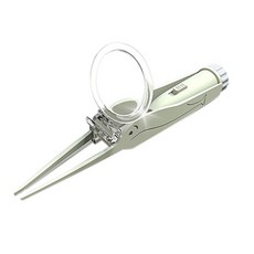 고나비 LED 소프트 귀이개 집게 그린, 1개, 1개입
