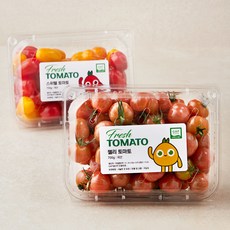 GAP 인증 젤리토마토 700g + 스위텔 토마토 700g, 1세트