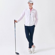 클리브랜드바지 클리브랜드 남성용 골프 밑단스트라이프 롤업형 골프바지 CGMPT210320