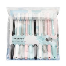 또죠 마카롱 호텔 칫솔 5종 x 2p 세트, 1세트, 10개입