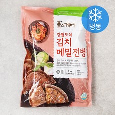 풀스케어 강원도식 김치 메밀 전병 (냉동), 1kg, 1개