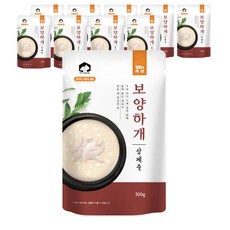 펫러닝 반려동물 보양하개 삼계죽 10p, 닭, 100g, 1세트