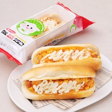 화이트램램 킹쏘 칠리 핫도그, 3개, 155g