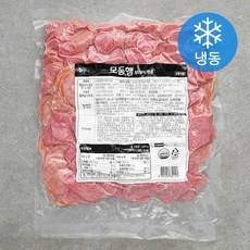 CJ씨푸드 모둠햄 부대찌개용 (냉동), 1kg, 1개 1kg, 1개