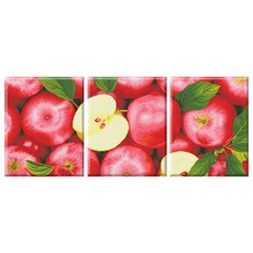 홍사과보석십자수