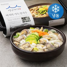 프레시지 백년가게 바지락 가득 칼국수 (냉동), 1개, 1180g