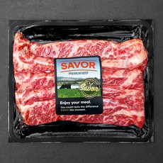 Savor 미국산 초이스 꽃갈비살 구이 (냉장), 300g, 1개