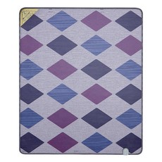 한일의료기 거실용 온돌마루 탄소열선 전기매트 다이아마루 컬러 퍼플, 150 x 183 cm