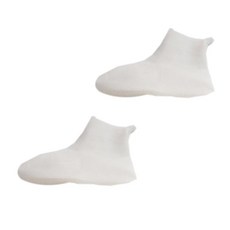 3초쿨 실리콘 신발 방수 레인커버, L, 흰색