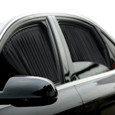어바인클래스 차량용 기아 니로 트렁크 양문형 커튼, 1개, 블랙