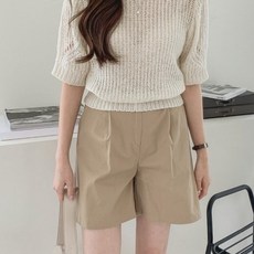 핀턱반바지