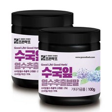 수국잎 수국열수추출물