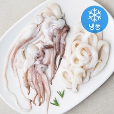 어부네생선가게 국산 손질 갑오징어 채 (냉동), 1개, 400g