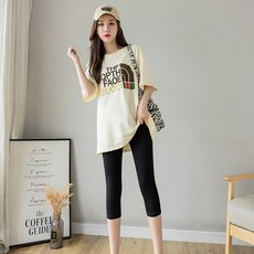 다다랜드 임산부 U라인 7부 팬츠 레깅스
