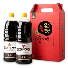 몽고진간장 송품 선물세트 4호, 1.8L, 2개