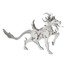 soonZAM 鋼現實銀3D DIY塑料模型5 Hyper Angel Dragon, 1個