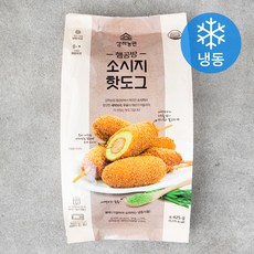 상하농원 햄공방 소시지 핫도그 5입 (냉동), 425g, 1개