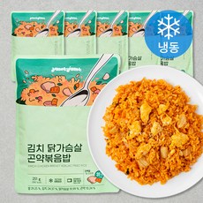 요잇조잇 김치 닭가슴살 곤약 볶음밥 (냉동), 6개, 251g