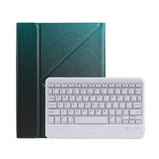 태블릿PC 다이어리형 애플펜슬 거치가능 케이스 + 블루투스 키보드 세트 B011, 아이패드 11 3 / 4 / 5세대, 그린
