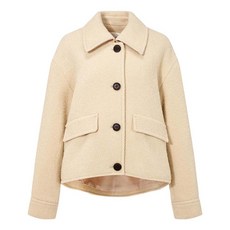 GCUT 여성용 블렌드 부클 싱글 자켓 7252410004