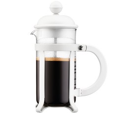 [쿠팡수입] 보덤 자바 프렌치 프레스 커피 메이커 0.35L 화이트