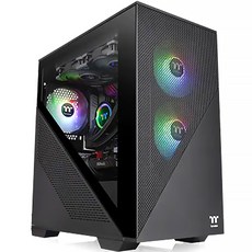 써멀테이크 DIVIDER 170 TG ARGB 타워케이스, Divider 170 TG ARGB Black, 1개