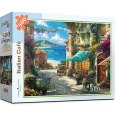 퍼즐라이프 이탈리안 카페 직소퍼즐 PL889, 500피스, 혼합색상, 1세트 혼합색상, 500피스