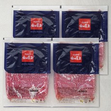 하이포크 산지직송 뒷다리 불고기용 (냉장), 500g, 4개