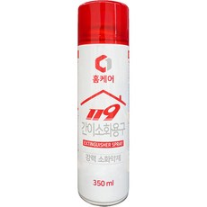 제일홈케어 차량용 가정용 간이 소화용구 스프레이형 소화기, 350ml, 1개
