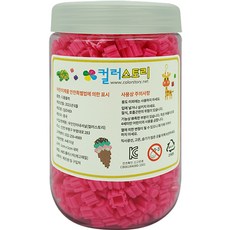 디폼블럭10mm 나노블록 P08 700p, 핑크색, 1개