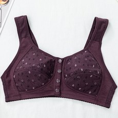 아티렐 심플 패턴 면 앞버튼 수유브라