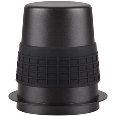 커빙 커피 라인 도징툴 탬퍼 분쇄컵 58mm, 1개, 블랙