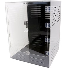 보라펫 업그레이드 붙이류 사육장 35 x 35 x 50 cm, 1개, 블랙