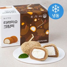 청년떡집 시그니처 티라미슈크림떡 4개입 (냉동), 160g, 1개