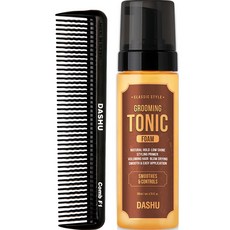 다슈 클래식 스타일 그루밍 토닉 폼 200ml + 클래식 포마드 전용 콤브빗 세트, 1세트
